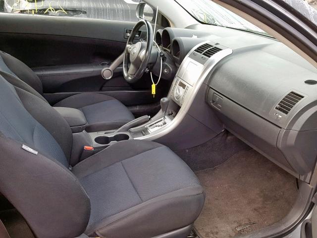 JTKDE3B77A0320330 - 2010 TOYOTA SCION TC გრაფიტი ფოტო 5