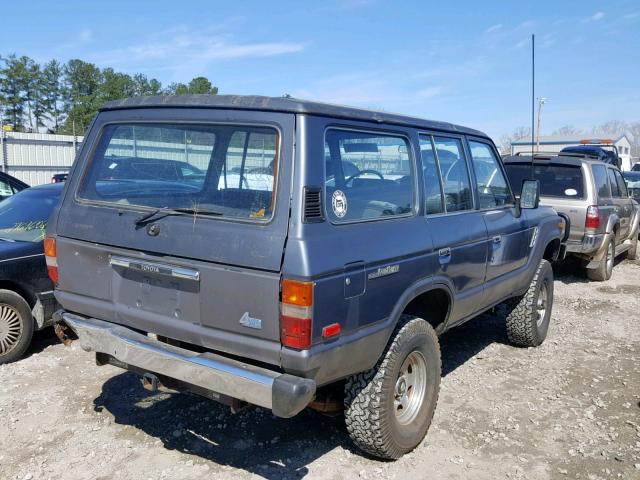 JT3FJ60G4F1132595 - 1985 TOYOTA LAND CRUIS GRAY photo 4