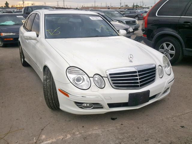 WDBUF56X68B344822 - 2008 MERCEDES-BENZ E 350 WHITE photo 1