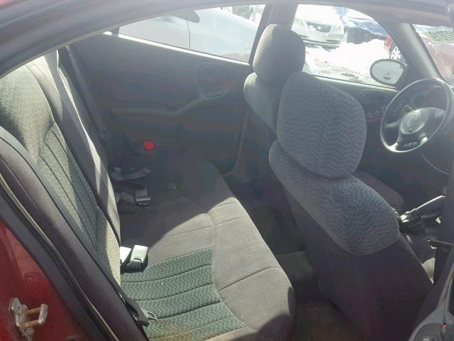 1G2NF52E24M649733 - 2004 PONTIAC GRAND AM S RED photo 6