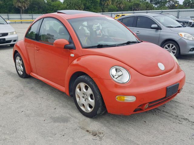 3VWCK21C63M428259 - 2003 VOLKSWAGEN NEW BEETLE ORANGE photo 1