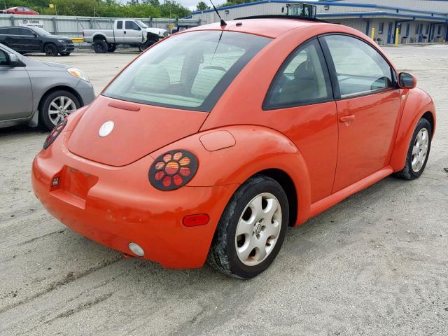3VWCK21C63M428259 - 2003 VOLKSWAGEN NEW BEETLE ნარინჯისფერი ფოტო 4