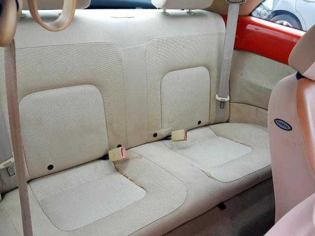 3VWCK21C63M428259 - 2003 VOLKSWAGEN NEW BEETLE ნარინჯისფერი ფოტო 6