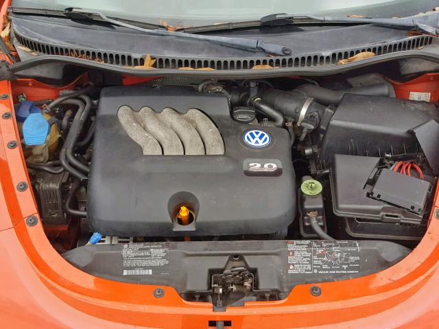 3VWCK21C63M428259 - 2003 VOLKSWAGEN NEW BEETLE ნარინჯისფერი ფოტო 7