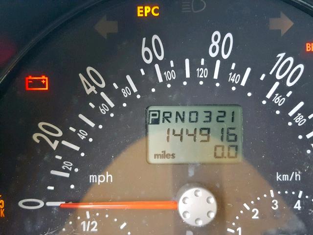 3VWCK21C63M428259 - 2003 VOLKSWAGEN NEW BEETLE ნარინჯისფერი ფოტო 8