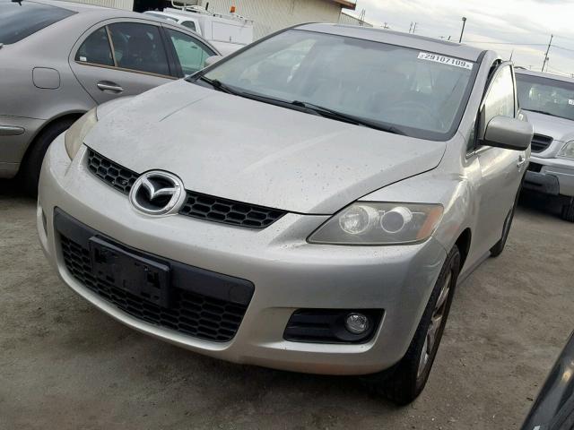 JM3ER293870128945 - 2007 MAZDA CX-7 SILVER photo 2