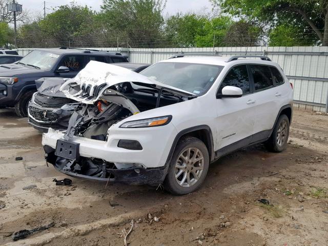 1C4PJLCB8JD566427 - 2018 JEEP CHEROKEE L WHITE photo 2