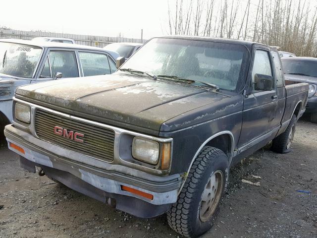 1GTDT19Z1M8504533 - 1991 GMC SONOMA BLACK photo 2