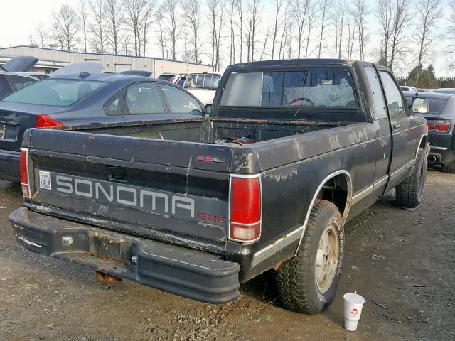 1GTDT19Z1M8504533 - 1991 GMC SONOMA BLACK photo 4