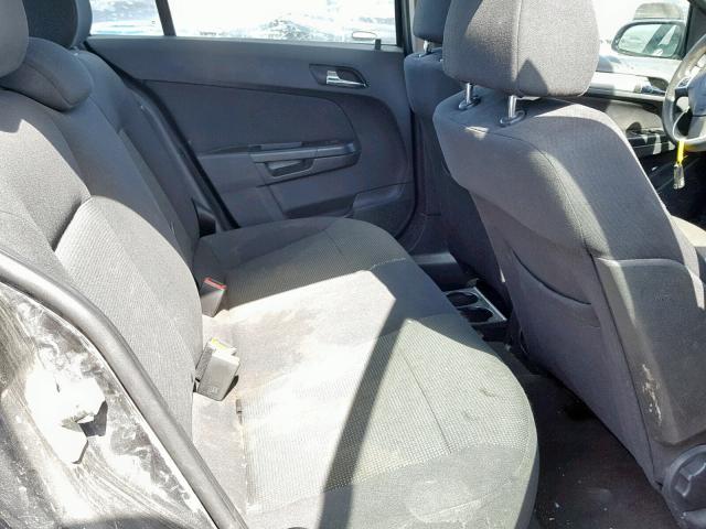 W08AT671585052504 - 2008 SATURN ASTRA XR BLACK photo 6