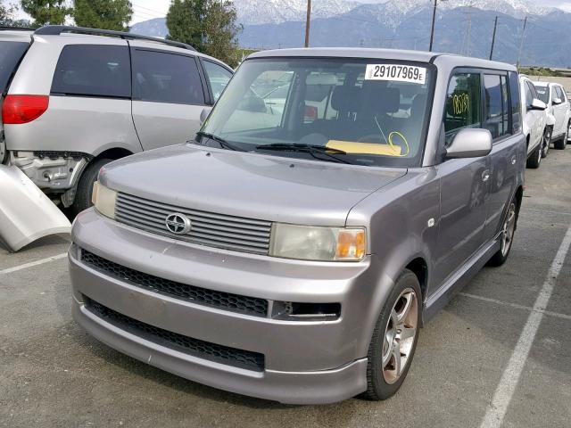 JTLKT334664113120 - 2006 TOYOTA SCION XB ნაცრისფერი ფოტო 2