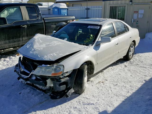 19UUA56623A086239 - 2003 ACURA 3.2TL WHITE photo 2