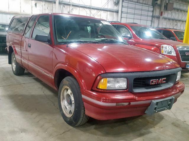 1GTCS1946V8523616 - 1997 GMC SONOMA RED photo 1