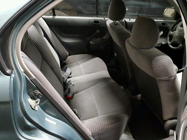 2HGEJ6612YH593634 - 2000 HONDA CIVIC BASE Mavi foto 6