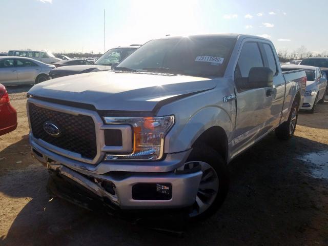 1FTEX1CP3JKD42886 - 2018 FORD F150 SUPER CAB  photo 2