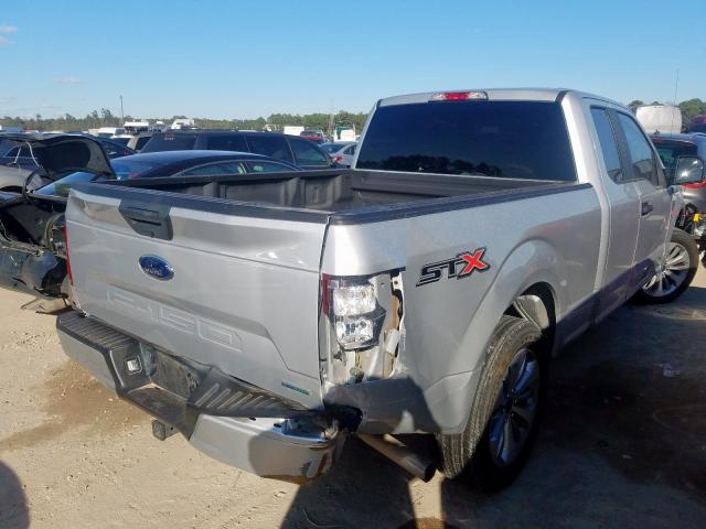 1FTEX1CP3JKD42886 - 2018 FORD F150 SUPER CAB  photo 4