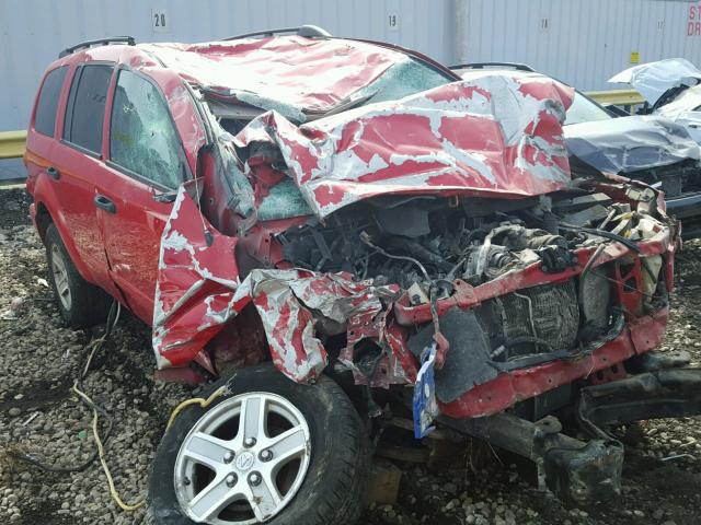 1D4HB48D45F546139 - 2005 DODGE DURANGO SL RED photo 1