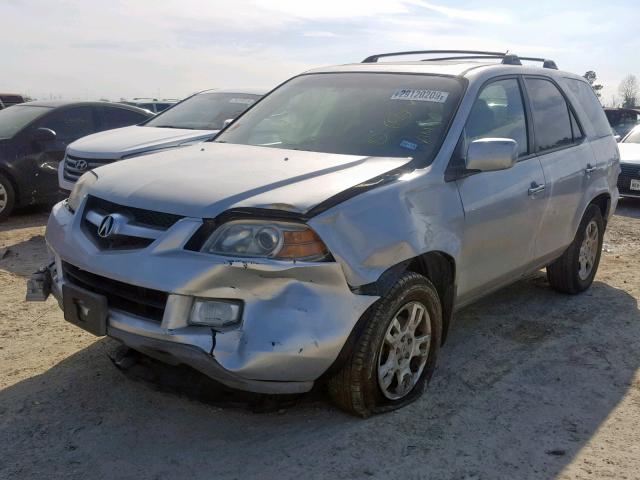 2HNYD18624H562273 - 2004 ACURA MDX TOURIN SILVER photo 2