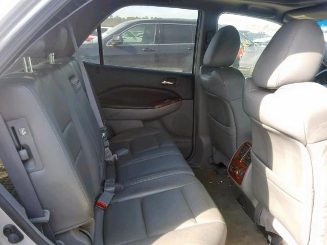 2HNYD18624H562273 - 2004 ACURA MDX TOURIN SILVER photo 6