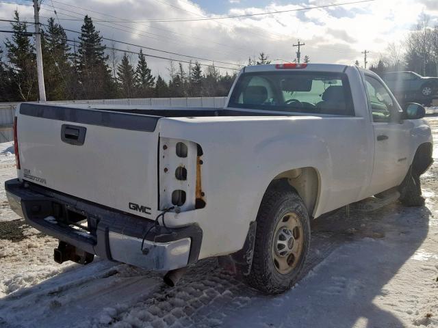 1GT01ZCG8BF251567 - 2011 GMC SIERRA C25 WHITE photo 4