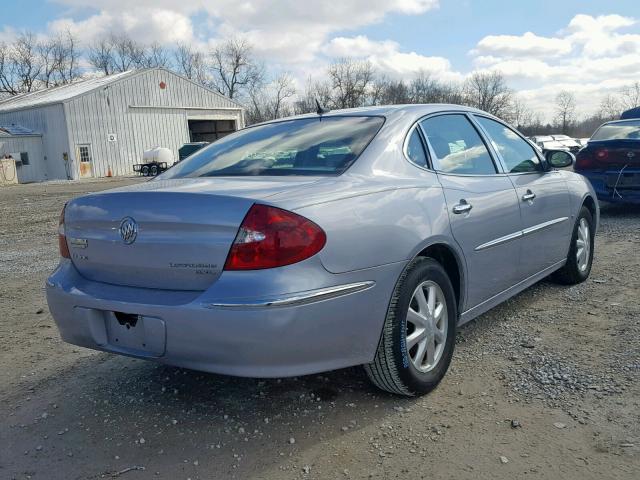 2G4WD582961203236 - 2006 BUICK LACROSSE C SILVER photo 4