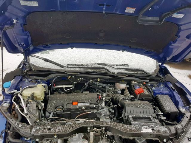 2HGFC2F88KH511711 - 2019 HONDA CIVIC SPOR BLUE photo 7