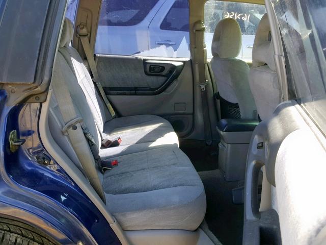 JF1SF655X1H735091 - 2001 SUBARU FORESTER S BLUE photo 6