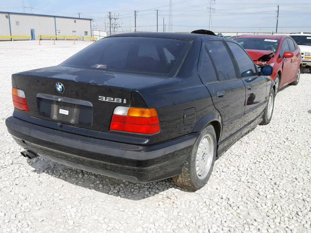 4USCD2325TLB31175 - 1996 BMW 328 I AUTO BLACK photo 4