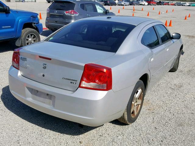 2B3CA3CV4AH312100 - 2010 DODGE CHARGER SX SILVER photo 4