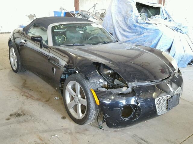 1G2MB33B16Y106773 - 2006 PONTIAC SOLSTICE BLACK photo 1