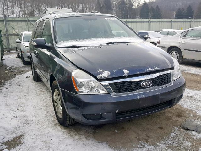 KNDMG4C73C6473812 - 2012 KIA SEDONA LX GRAY photo 1