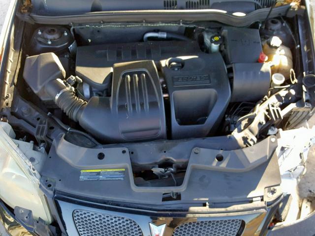 1G2AS18H797286727 - 2009 PONTIAC G5 BLACK photo 7