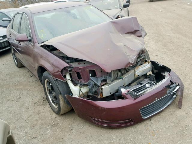 2G1WT58K379405024 - 2007 CHEVROLET IMPALA LT PURPLE photo 1