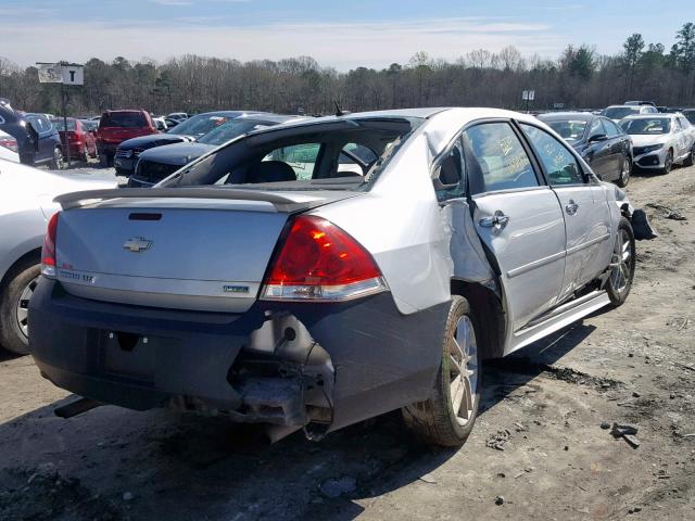 2G1WC5E32C1249497 - 2012 CHEVROLET IMPALA LTZ SILVER photo 4