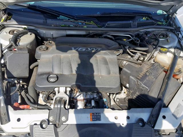 2G1WC5E32C1249497 - 2012 CHEVROLET IMPALA LTZ SILVER photo 7