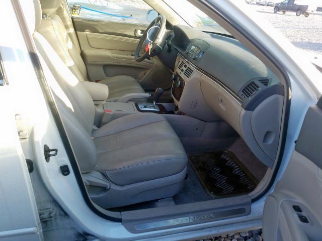 5NPEU46F06H121829 - 2006 HYUNDAI SONATA GLS  photo 5