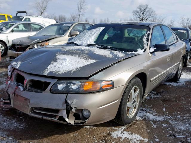 1G2HX52KX4U252951 - 2004 PONTIAC BONNEVILLE TAN photo 2