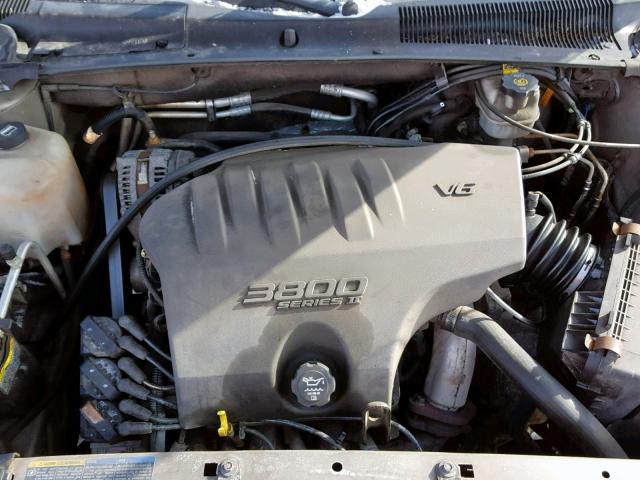 1G2HX52KX4U252951 - 2004 PONTIAC BONNEVILLE TAN photo 7