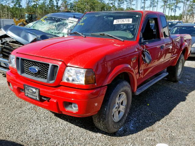 1FTZR15E95PA79710 - 2005 FORD RANGER SUP RED photo 2
