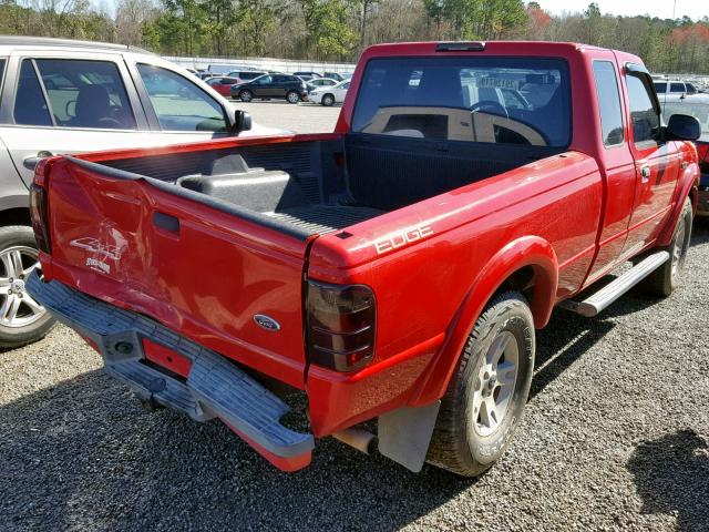 1FTZR15E95PA79710 - 2005 FORD RANGER SUP RED photo 4