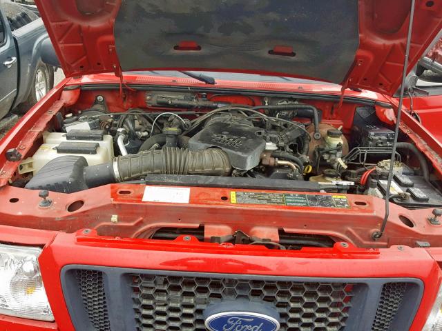 1FTZR15E95PA79710 - 2005 FORD RANGER SUP RED photo 7