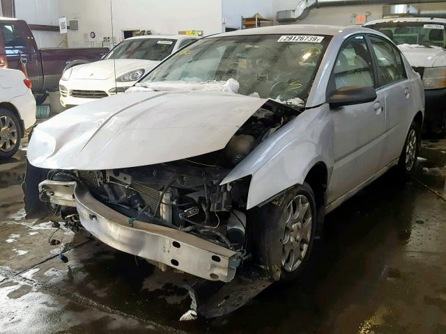 1G8AJ52F44Z150138 - 2004 SATURN ION LEVEL SILVER photo 2