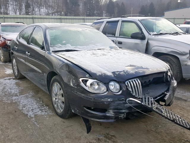 2G4WD582X81335487 - 2008 BUICK LACROSSE C BLACK photo 1