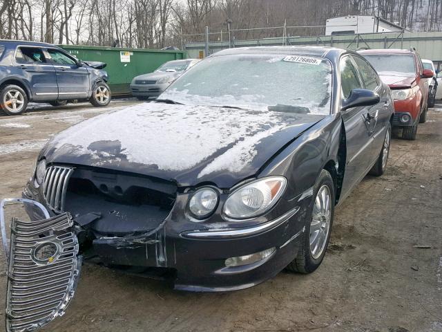 2G4WD582X81335487 - 2008 BUICK LACROSSE C BLACK photo 2