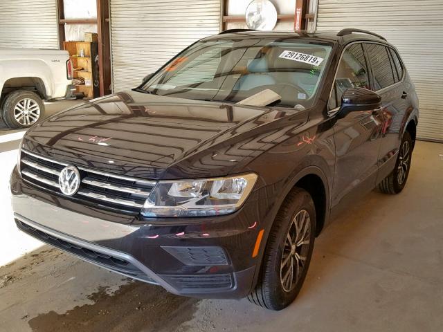 3VV3B7AX9KM006750 - 2019 VOLKSWAGEN TIGUAN SE BLACK photo 2