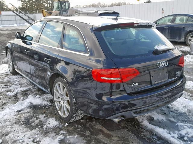 WAU4FAFLXCA036832 - 2012 AUDI A4 PRESTIG BLACK photo 3