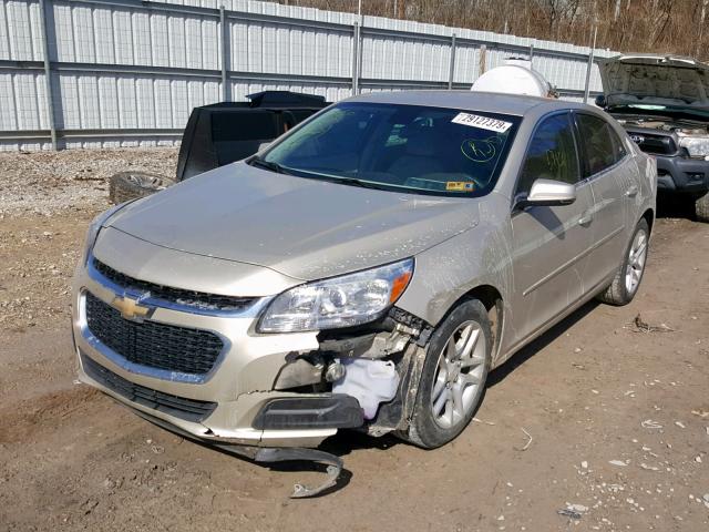 1G11C5SL0EF196681 - 2014 CHEVROLET MALIBU 1LT 米色 照片 2