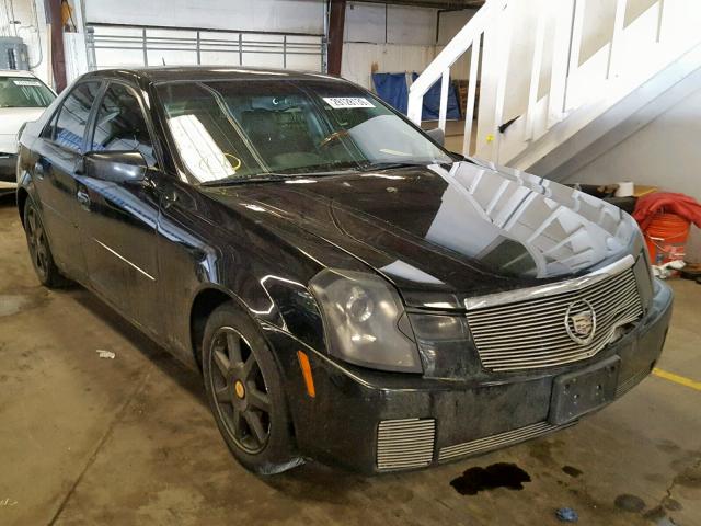 1G6DP567550235258 - 2005 CADILLAC CTS HI FEA BLACK photo 1