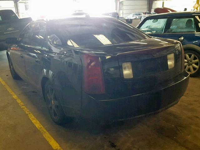 1G6DP567550235258 - 2005 CADILLAC CTS HI FEA BLACK photo 3