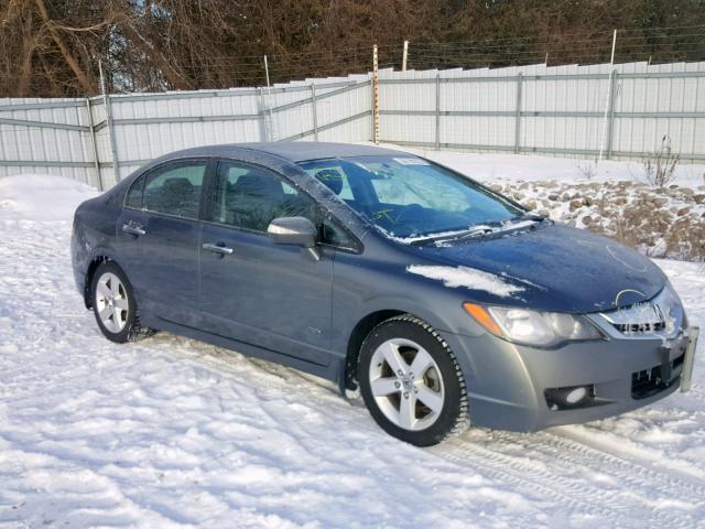 2HHFD5F79AH201079 - 2010 ACURA CSX TECHNO GRAY photo 1